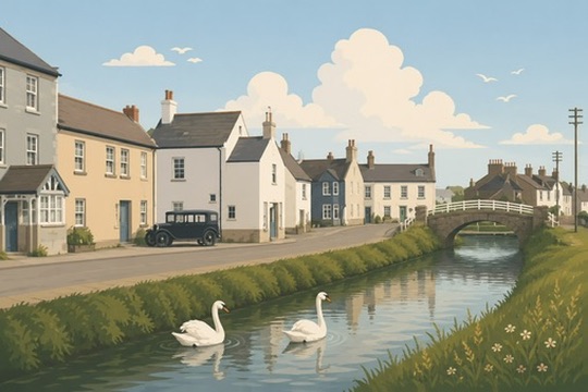 Allonby village